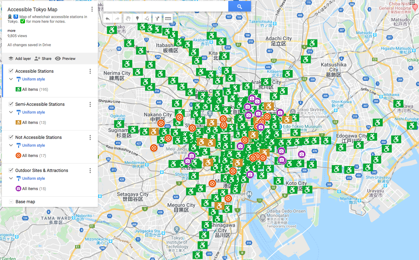 Accessible Tokyo